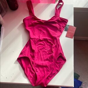Hot Pink Adult Ballet Leotard